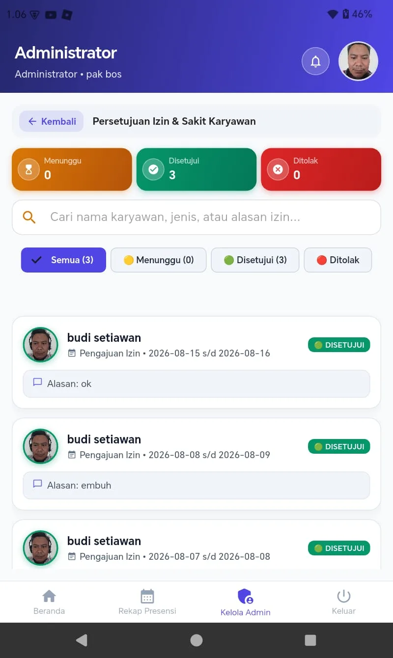 Absensi App - Foto 4